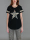 Ava Leopard Star T Shirt