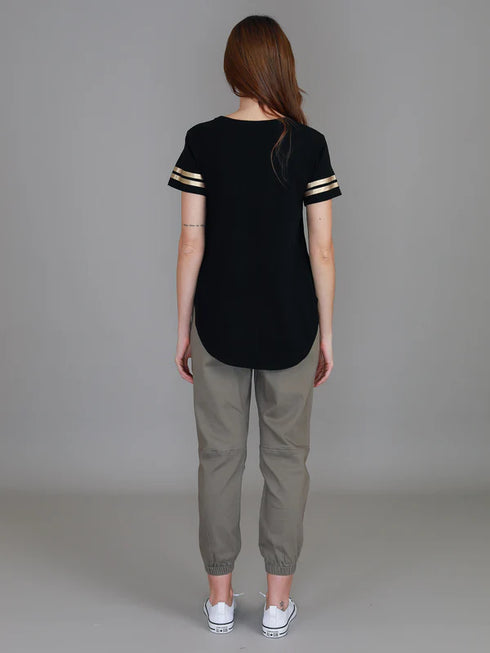 Ava Leopard Star T Shirt