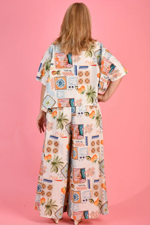 Amalfi Pant Aperol Spritz