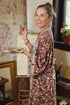 Duster Kimono Robe Long Art of Life Floral