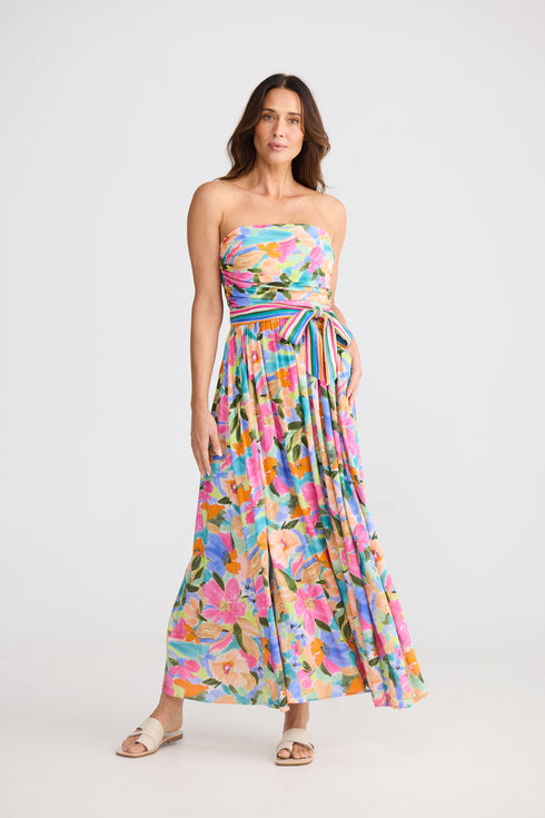 Avalon Dress Electric Bloom
