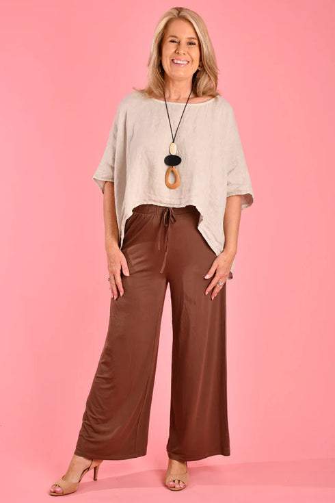 Bamboo Wide Leg Pants
