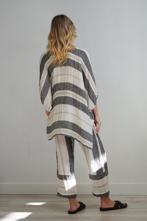 Bella Elasticated Sleeves Top