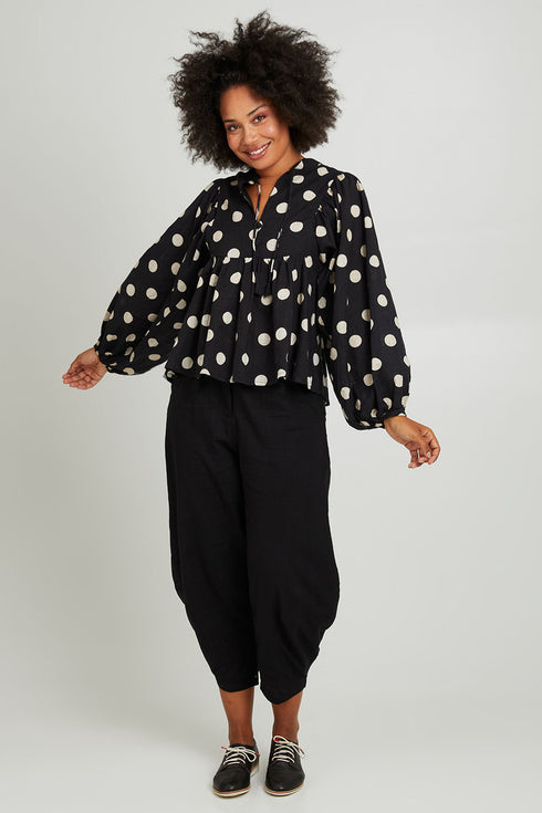 Noel Top - Black Spot