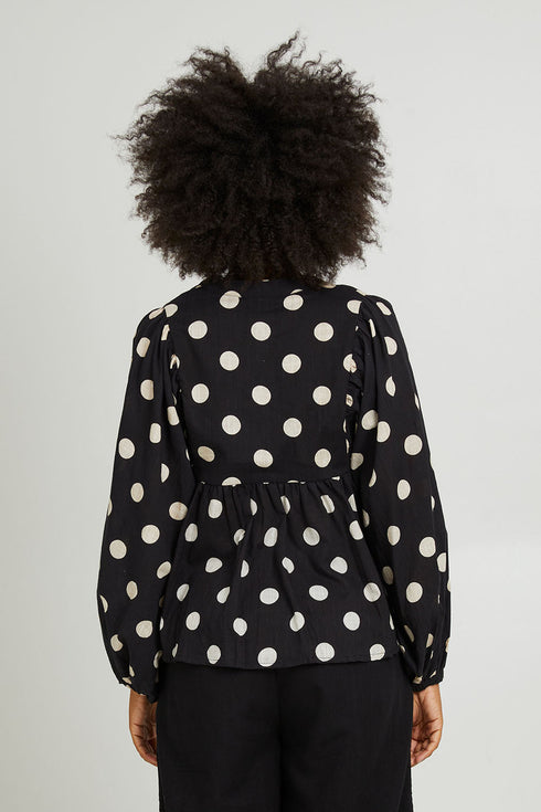 Noel Top - Black Spot