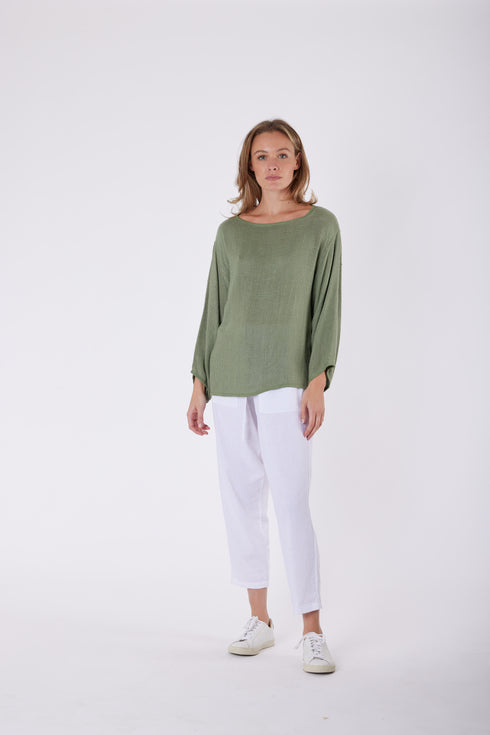 Nadia Hessian Top