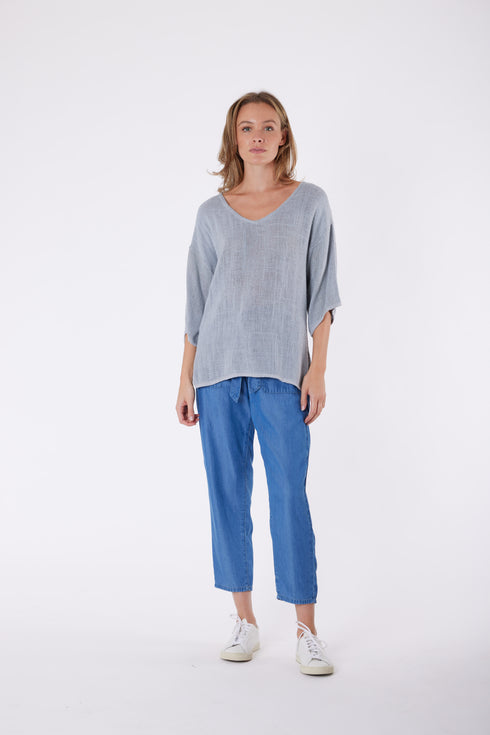 Estelle Hessian Top
