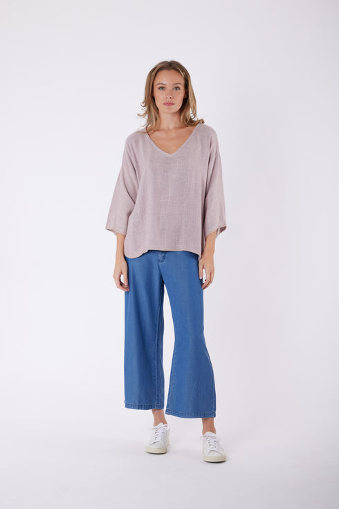 Estelle Hessian Top