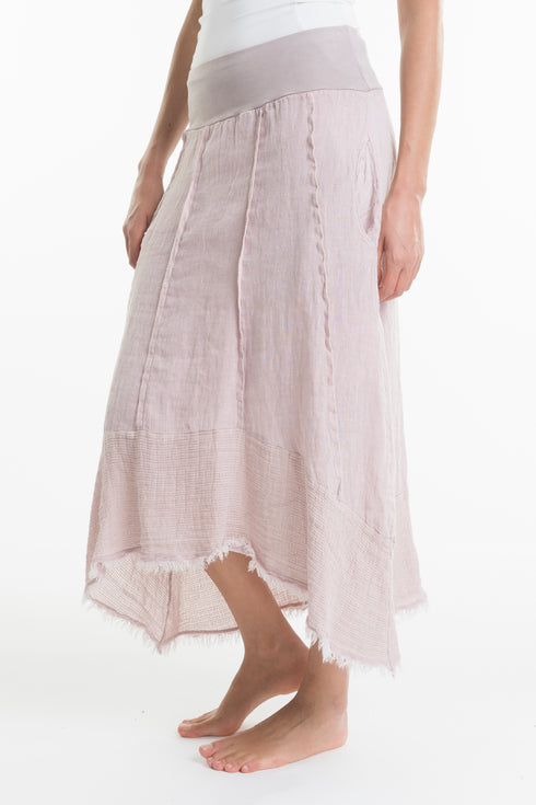 Claudia Frayed Edge Skirt