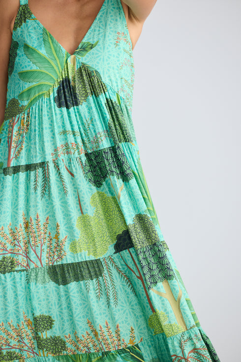 Evianna Dress Rainforest Print