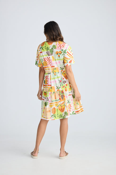 Lola Dress Tropical Fiesta
