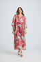 Lorrini Dress Red Macaw Print