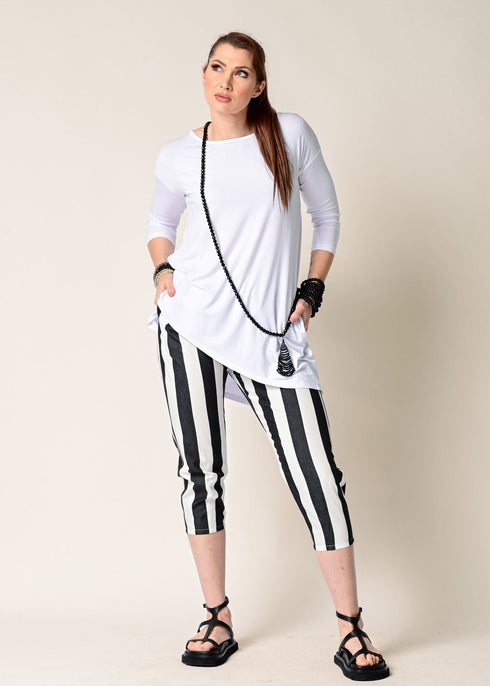 Hattie Pant Granite Stripe