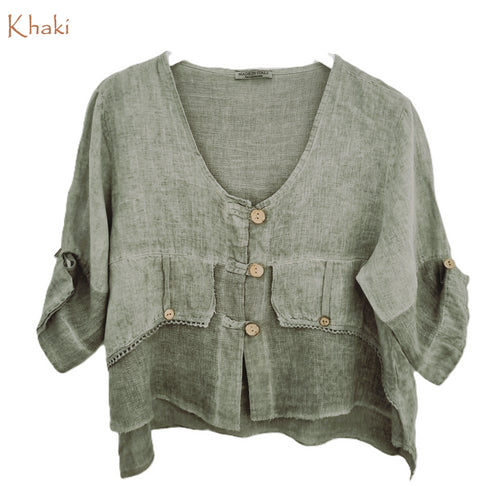 Jordyn Gauze Top Free Size