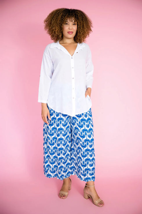 Royal Palm Pant Panama Print