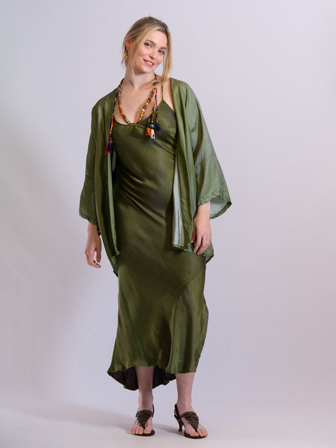 Marilyn Silk Satin Slip Long