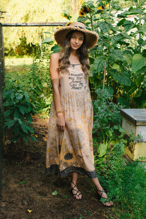 Milk & Honey Boheme Slip Dress