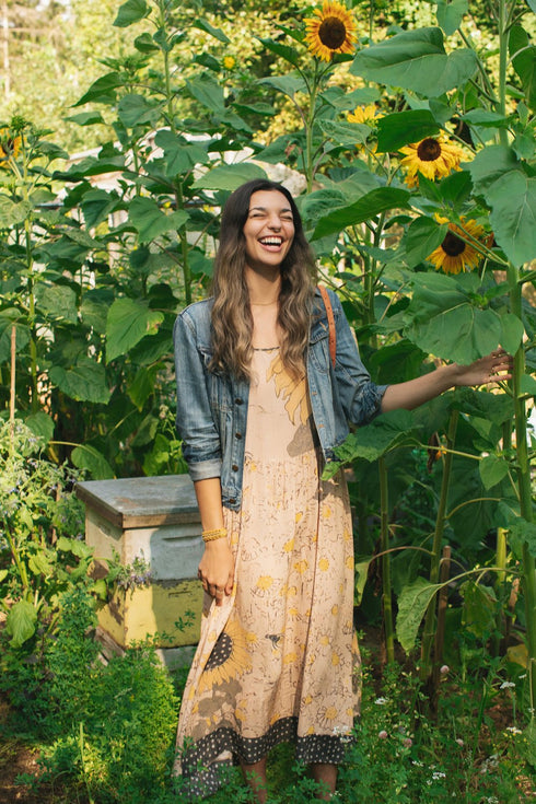 Milk & Honey Boheme Slip Dress