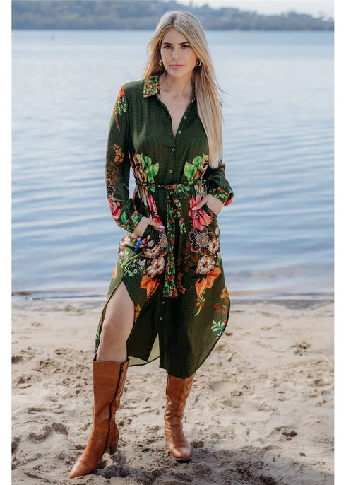 Palmira Button Dress