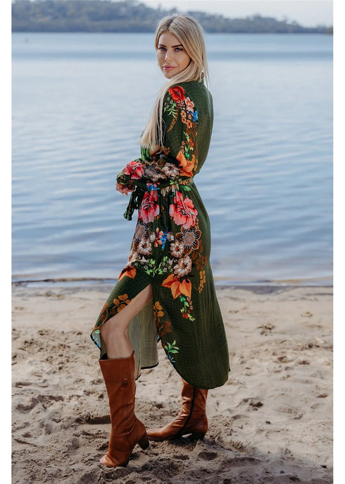 Palmira Button Dress