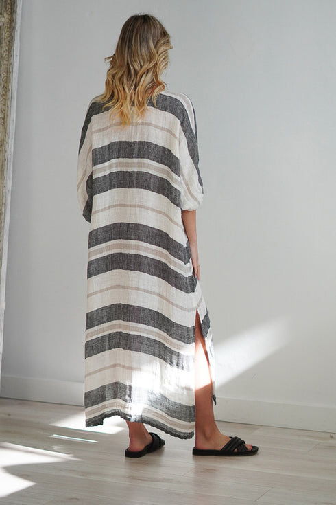 Rosa Elasticated Sleeves Kaftan