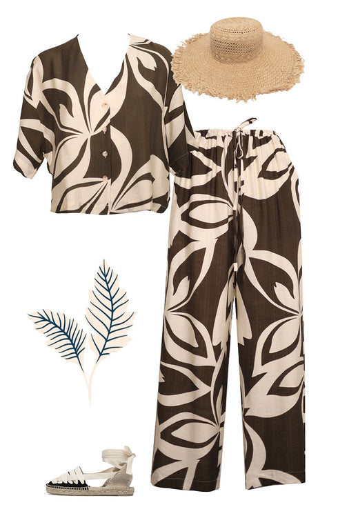 Vacation Mode Floral Pant
