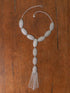 Turkish Silver Tie Necklace