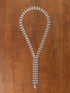 Turkish Silver Tie Necklace