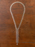 Turkish Silver Tie Necklace