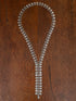 Turkish Silver Tie Necklace