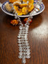 Turkish Silver Tie Necklace