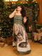 Boheme Bamboo Slip Dress Winter Wish Christmas Plaid LIMITED EDITION