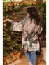 Winter Wish Christmas Plaid Bamboo Kimono Cardigan with Belt LIMITED EDITION