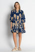 Amrita Dress Navy