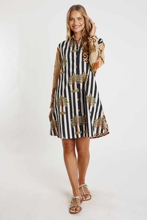 Congo Shirt Dress Natural