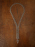 Turkish Silver Tie Necklace